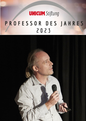 unicum Professor des Jahres Professor Christian Laforsch
